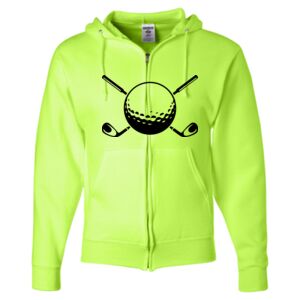 Unisex NuBlend® Full-Zip Hooded Sweatshirt Thumbnail