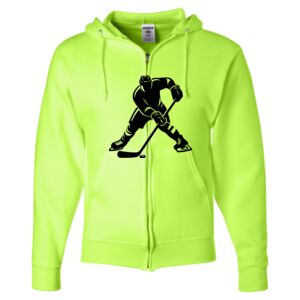 Unisex NuBlend® Full-Zip Hooded Sweatshirt Thumbnail