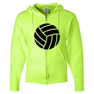 Unisex NuBlend® Full-Zip Hooded Sweatshirt Thumbnail
