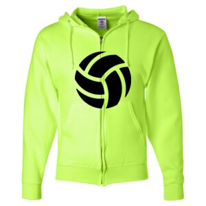 Unisex NuBlend® Full-Zip Hooded Sweatshirt Thumbnail