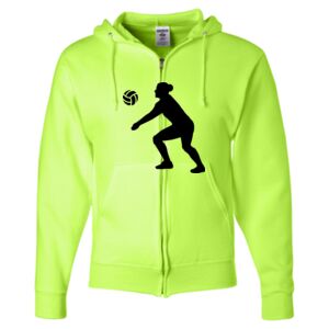 Unisex NuBlend® Full-Zip Hooded Sweatshirt Thumbnail