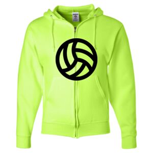Unisex NuBlend® Full-Zip Hooded Sweatshirt Thumbnail