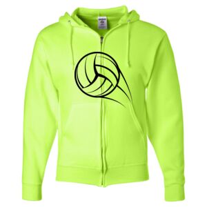 Unisex NuBlend® Full-Zip Hooded Sweatshirt Thumbnail
