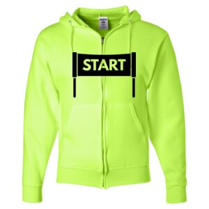 Unisex NuBlend® Full-Zip Hooded Sweatshirt Thumbnail