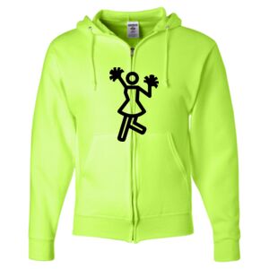 Unisex NuBlend® Full-Zip Hooded Sweatshirt Thumbnail