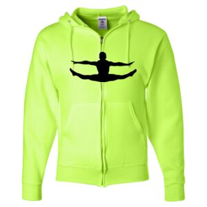 Unisex NuBlend® Full-Zip Hooded Sweatshirt Thumbnail