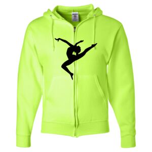 Unisex NuBlend® Full-Zip Hooded Sweatshirt Thumbnail