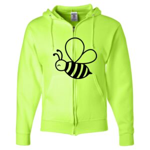 Unisex NuBlend® Full-Zip Hooded Sweatshirt Thumbnail