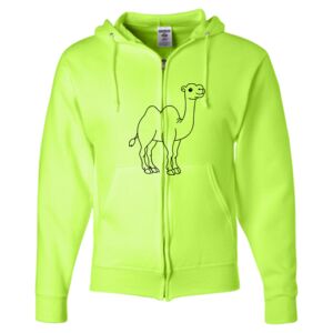 Unisex NuBlend® Full-Zip Hooded Sweatshirt Thumbnail