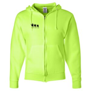 Unisex NuBlend® Full-Zip Hooded Sweatshirt Thumbnail