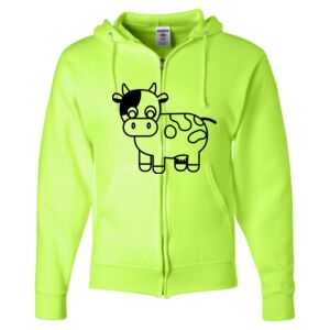 Unisex NuBlend® Full-Zip Hooded Sweatshirt Thumbnail