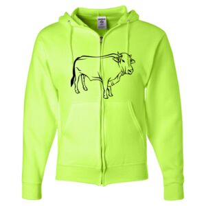 Unisex NuBlend® Full-Zip Hooded Sweatshirt Thumbnail