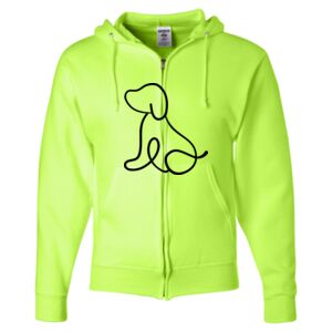 Unisex NuBlend® Full-Zip Hooded Sweatshirt Thumbnail