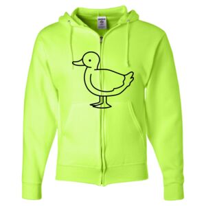 Unisex NuBlend® Full-Zip Hooded Sweatshirt Thumbnail
