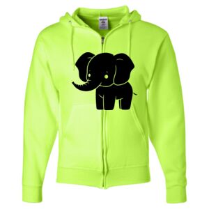 Unisex NuBlend® Full-Zip Hooded Sweatshirt Thumbnail