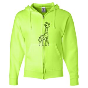 Unisex NuBlend® Full-Zip Hooded Sweatshirt Thumbnail