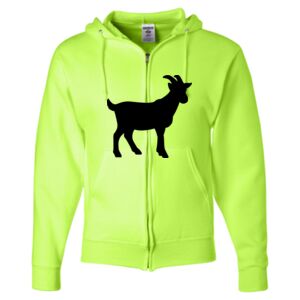 Unisex NuBlend® Full-Zip Hooded Sweatshirt Thumbnail