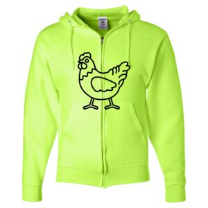 Unisex NuBlend® Full-Zip Hooded Sweatshirt Thumbnail