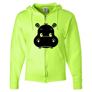 Unisex NuBlend® Full-Zip Hooded Sweatshirt Thumbnail