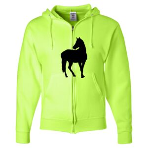 Unisex NuBlend® Full-Zip Hooded Sweatshirt Thumbnail