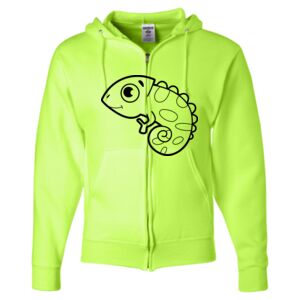 Unisex NuBlend® Full-Zip Hooded Sweatshirt Thumbnail