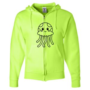 Unisex NuBlend® Full-Zip Hooded Sweatshirt Thumbnail