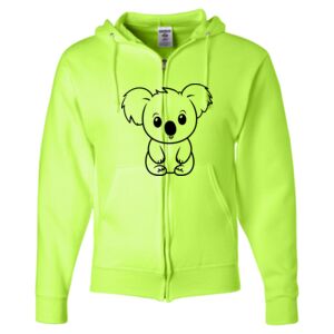 Unisex NuBlend® Full-Zip Hooded Sweatshirt Thumbnail