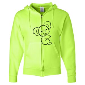 Unisex NuBlend® Full-Zip Hooded Sweatshirt Thumbnail