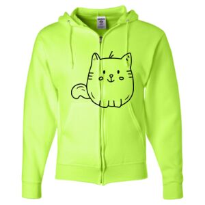 Unisex NuBlend® Full-Zip Hooded Sweatshirt Thumbnail