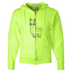 Unisex NuBlend® Full-Zip Hooded Sweatshirt Thumbnail