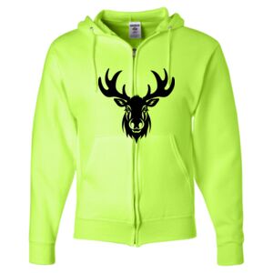 Unisex NuBlend® Full-Zip Hooded Sweatshirt Thumbnail