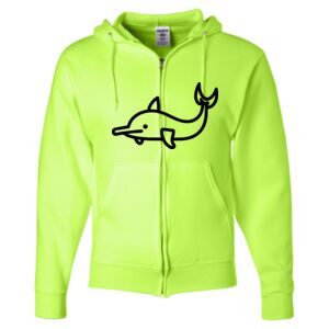 Unisex NuBlend® Full-Zip Hooded Sweatshirt Thumbnail