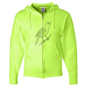 Unisex NuBlend® Full-Zip Hooded Sweatshirt Thumbnail