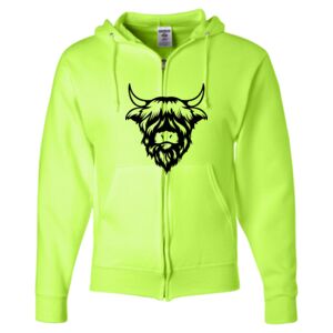 Unisex NuBlend® Full-Zip Hooded Sweatshirt Thumbnail