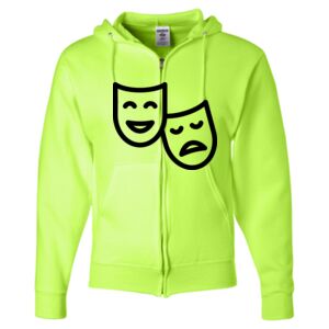 Unisex NuBlend® Full-Zip Hooded Sweatshirt Thumbnail