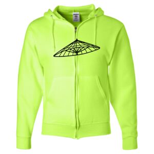 Unisex NuBlend® Full-Zip Hooded Sweatshirt Thumbnail