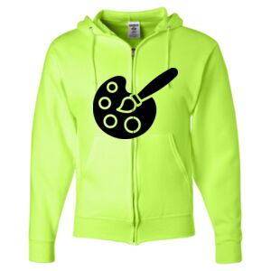 Unisex NuBlend® Full-Zip Hooded Sweatshirt Thumbnail