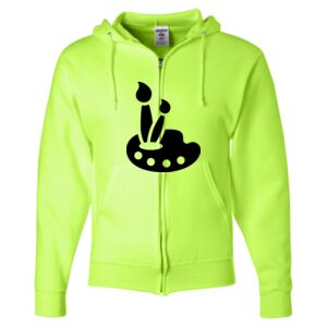 Unisex NuBlend® Full-Zip Hooded Sweatshirt Thumbnail