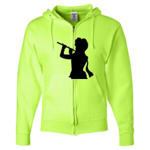Unisex NuBlend® Full-Zip Hooded Sweatshirt Thumbnail