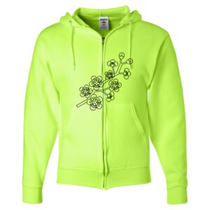 Unisex NuBlend® Full-Zip Hooded Sweatshirt Thumbnail