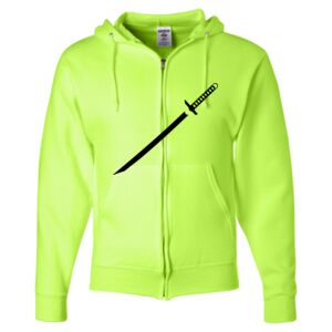 Unisex NuBlend® Full-Zip Hooded Sweatshirt Thumbnail