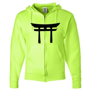 Unisex NuBlend® Full-Zip Hooded Sweatshirt Thumbnail