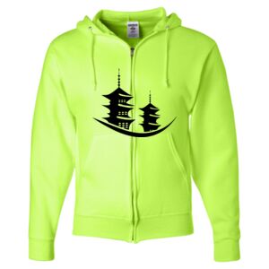 Unisex NuBlend® Full-Zip Hooded Sweatshirt Thumbnail