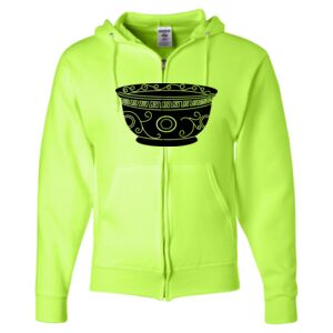 Unisex NuBlend® Full-Zip Hooded Sweatshirt Thumbnail