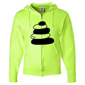 Unisex NuBlend® Full-Zip Hooded Sweatshirt Thumbnail