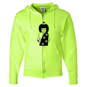 Unisex NuBlend® Full-Zip Hooded Sweatshirt Thumbnail