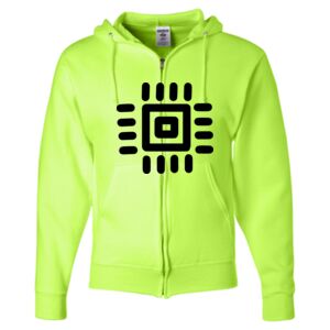 Unisex NuBlend® Full-Zip Hooded Sweatshirt Thumbnail