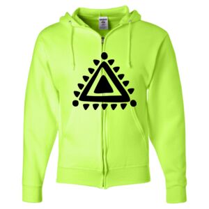 Unisex NuBlend® Full-Zip Hooded Sweatshirt Thumbnail