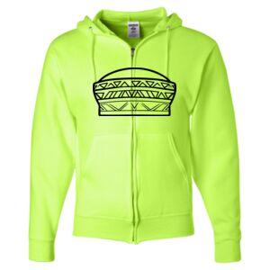 Unisex NuBlend® Full-Zip Hooded Sweatshirt Thumbnail
