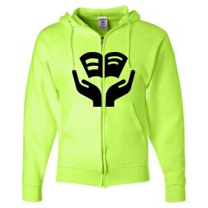 Unisex NuBlend® Full-Zip Hooded Sweatshirt Thumbnail